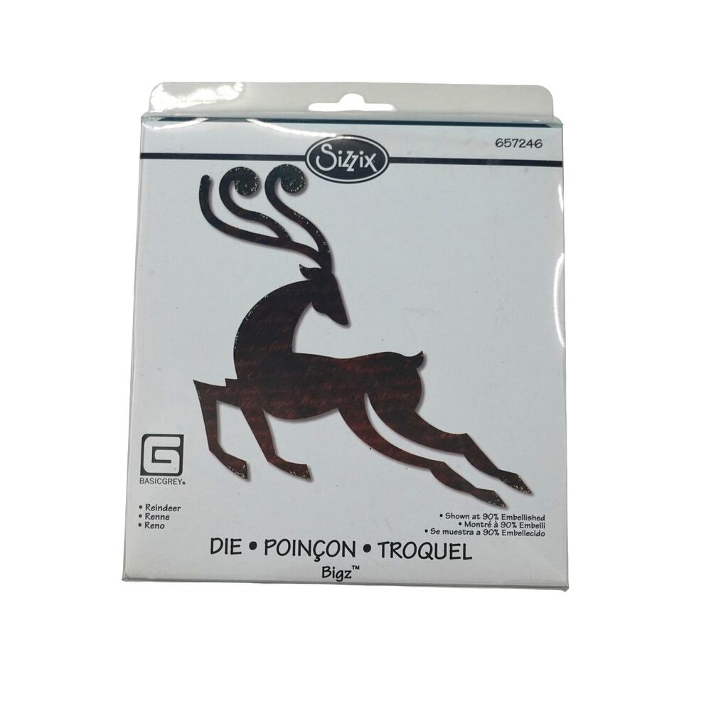 Sizzix Die Reindeer 65724